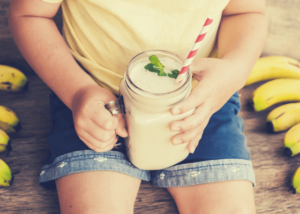 smoothie as a toddler snack